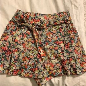 J crew liberty paper bag floral shorts 8